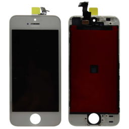 Οθόνη LCD (compatible LCD) iPhone 5S/SE Λευκό (4112)