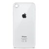 Apple iPhone 8 Back Glass Ασημί (5256)