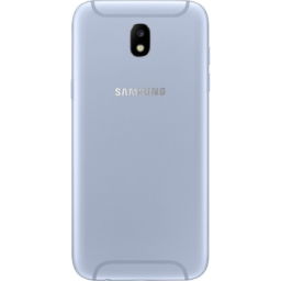 Samsung J5 2017 Back Cover Ασημί/Blue (Service Pack) (5904)